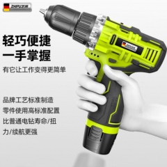 家用电钻手电钻打孔充电电动螺丝刀12V电动电钻家用工具箱